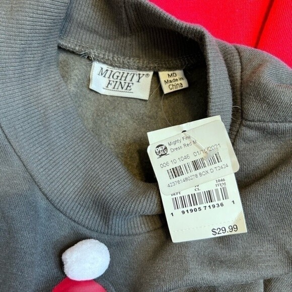 MIGHTY fine fit & flare Christmas dress Size Medium - Picture 4 of 5